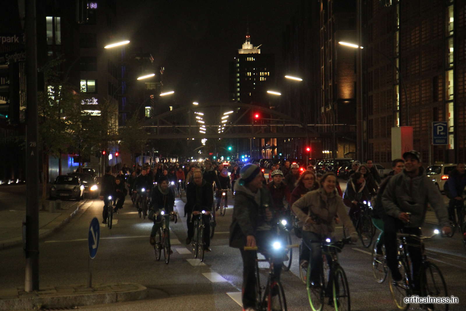 Fotos von der Critical Mass in Hamburg am 28 09 2012